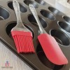 Importeek Espatula Miserable + Brocha Silicon Reposteria Cocina Pastel
