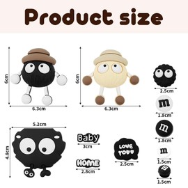 3D Crocs Plug Set Shoe Charms Crocs Shoe Pin Removable Shoes Accessories Cute Cartoon Shoes Ornaments PVC Shoe Charms DIY Crocs Accessories Buttons Shoe Pin Decoration DIY Shoe Pins, Polyvinyl