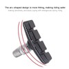 Bicycle Brake Pads, 1 Pair 55 mm Arc-shaped Foldable Bicycle