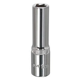 Sealey SP3809D WallDrive Socket 9 mm deep, 3/8-Inch Square Drive Fully Polished
