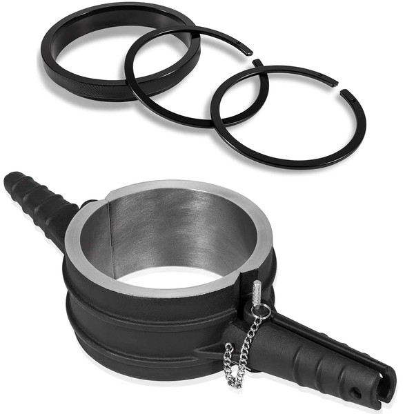 Piston Ring Compressor Tool 5.4" bore and Anti-Polishing Ring Adapter