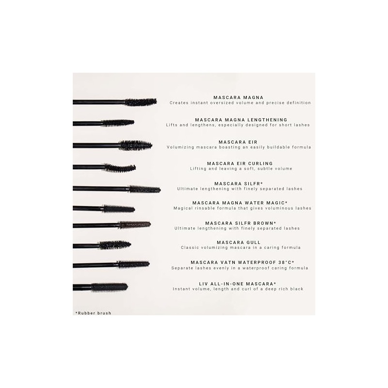 Idun Minerals Idun minerals eir curling mascara - 007 black