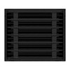 BUILDMART - 14x12 Modern AC Vent Cover - Decorative Black