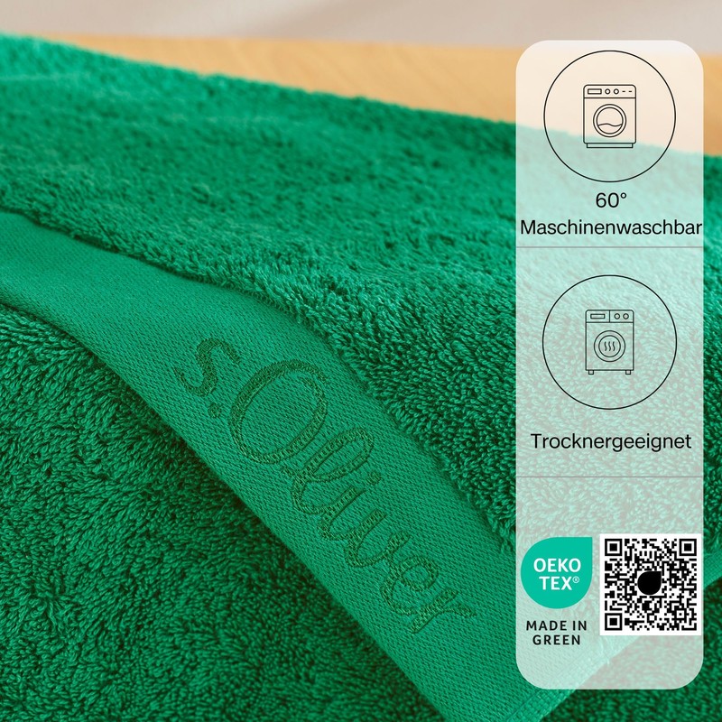 s.Oliver Hand Towel 50 x 100 cm, 100% Cotton, 600