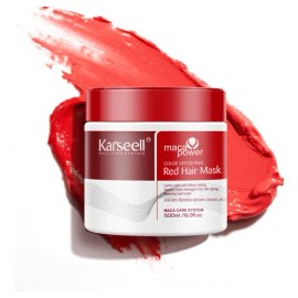 Karseell Tratamient Capilar Reparadora Mascarilla Rojo 500ml