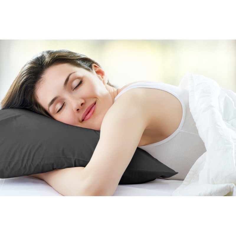 Comfort Beddings Premium Quality Pillowcases 100% Cotton Blend Square Pillow