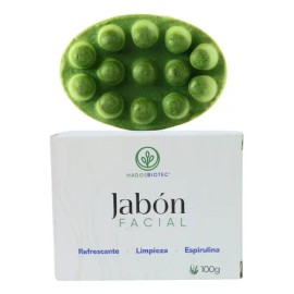 Jabón Facial Antiacné Con Espirulina