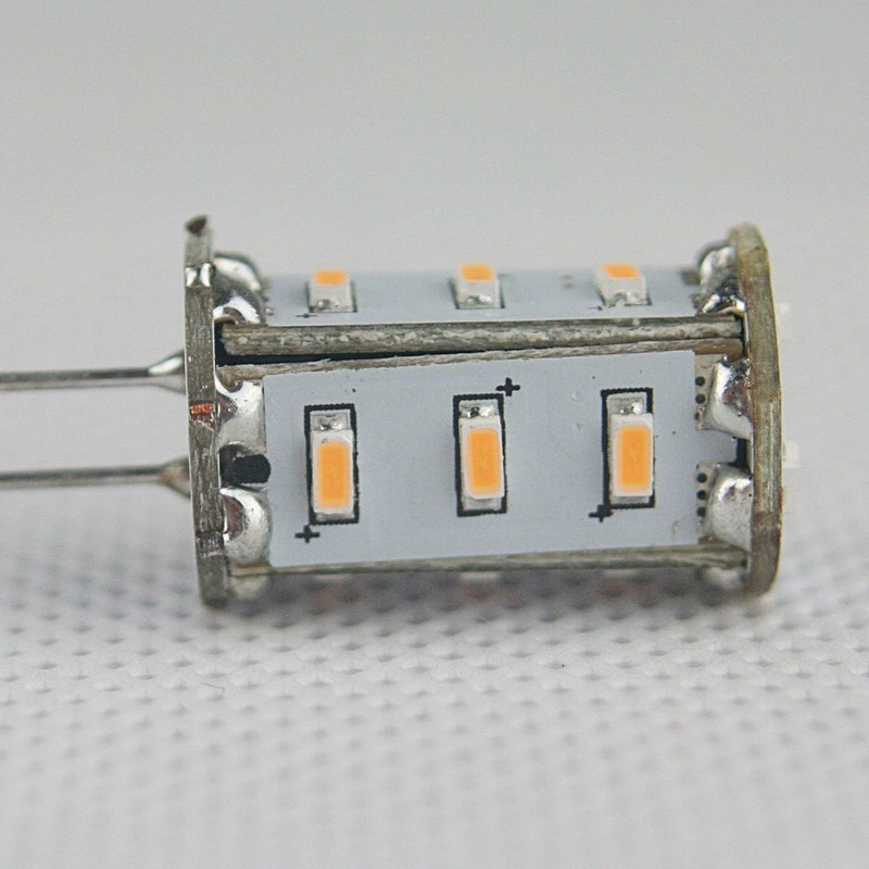 LED Pin Base Lamp G4 15 SMD Warm White 89LM