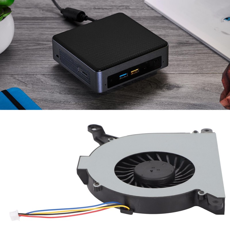 Laptop Cooling Fan 4 Pin Aluminum Alloy CPU Cooling Fan