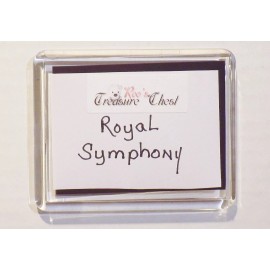 REFRIGERATOR MAGNET ROYAL CARIBBEAN SYMPHONY OF THE SEA CRUISE SHIP - 3.5”x 3