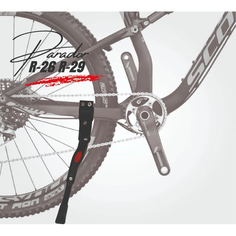 Pata Parador Bicicleta Ajustable Aluminio Reforzado R24-r29