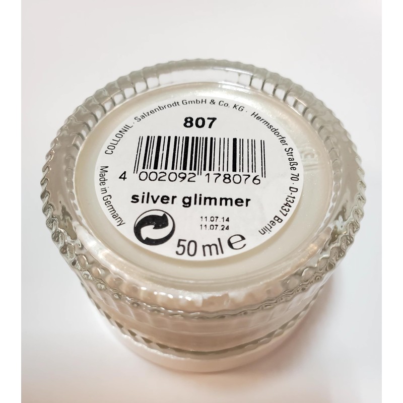 Collonil Silver Glimmer Cream Polish for smooth leather Shoes Boots