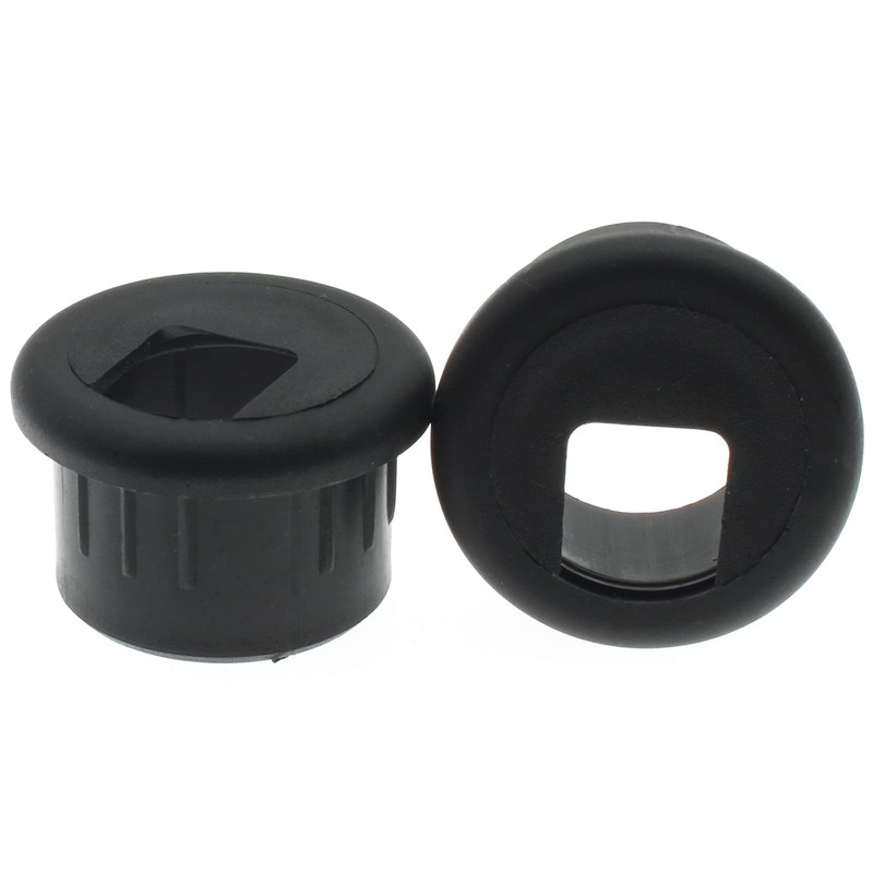 1 Inch(25mm) Desk Grommet 2 Pcs Plastic Cable Hole Cover
