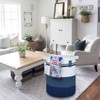 COMSE Extra Large Blanket Basket, Tall Laundry Basket, Nursery Hamper,