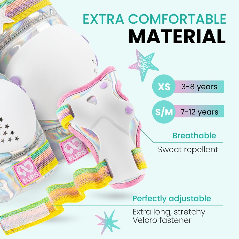 99FLIPS Knee Pads for Kids - Skate Pads - Skateboard