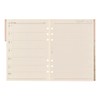 Efficiency Bindex System Notebook Refill 6-Hole 2026 A5 Weekly Left