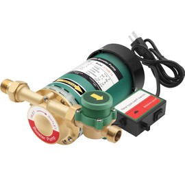 POWERENG 120W 115V Automatic Household Water Pressure Booster Pump,396GPH, 21.7 PSI Water Pressure Pump with Water Flow Switch