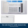 BJADE'S Window Air Conditioner Side Insulation Foam Panels,Summer and Winter