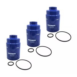 HOAauto 3PCS Diesel Fuel Filter For AC DELCO TP3018 TP3012 12664429 12633243 NEW DURAMA