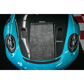 Nuke Guys Gamma Dryer XXL – Ultra Absorbent Drying Cloth 1400 gsm Red 50 x 80 cm – Lint-Free Rounded Soft Fibres Scratch-Free Extra Large – Premium Microfibre Cloth for Cars, Motorcycles, Bicycles