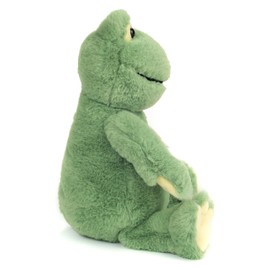 Teddy Hermann Herzekind 93950 Frog Frederik 32 cm, Cuddly Toy, Plush Toy