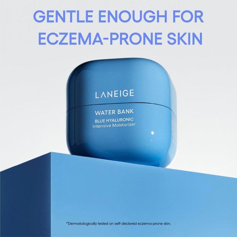 LANEIGE Water Bank Blue Hyaluronic Intensive Moisturizer: Hydrating Face Cream