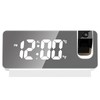 TNSLAND Projection Alarm Clock, Alarm Clock, Radio Alarm Clock with