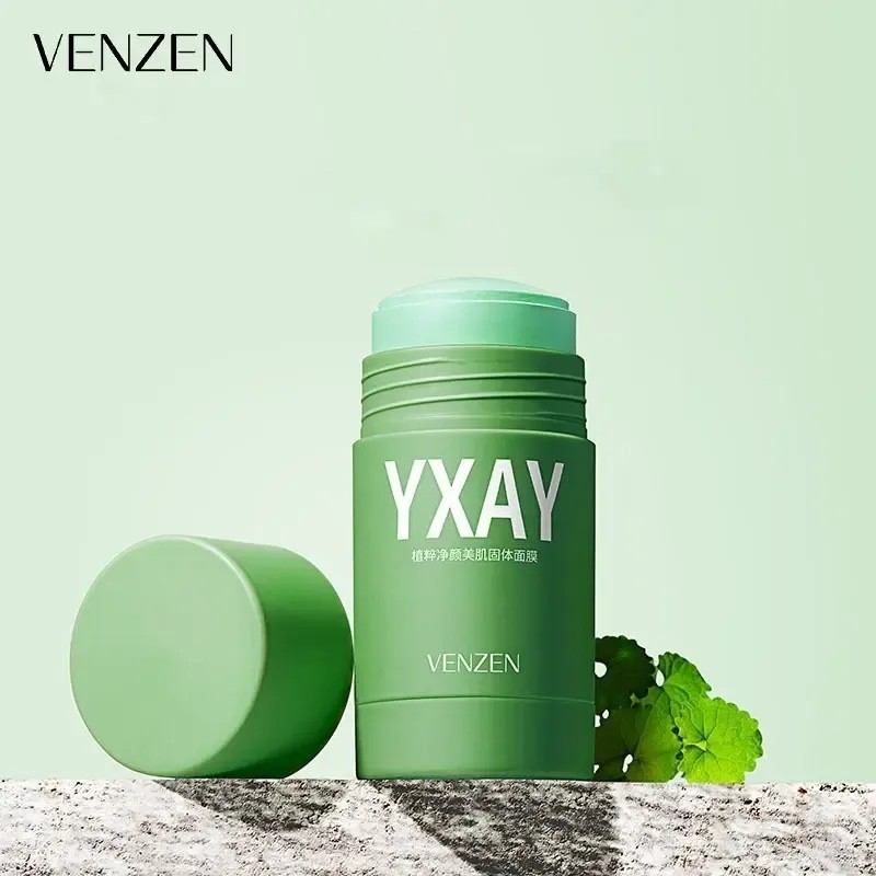 Mascarilla Sólida En Barra Té Verde 40g Limpieza Profunda Tipo
