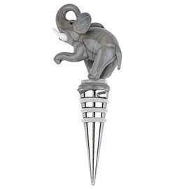 Elephant Glass Wine Stopper