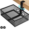 AceList 360° Under Desk Drawer Organiser Pencil Drawer, 360° Rotating