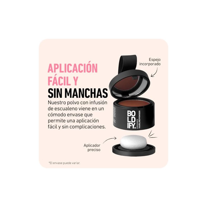 BOLDIFY Polvos Retoca Raíces – Cubre Canas Mujer y Hombre