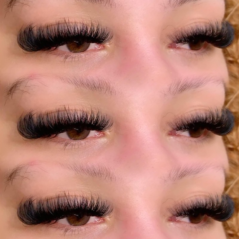 Geeneiya Lash Extension Kit Thick Cluster Lashes DIY Eyelash Extension