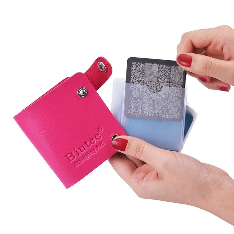 Biutee Nail Image Plate Set of 12 Nail Plates 1