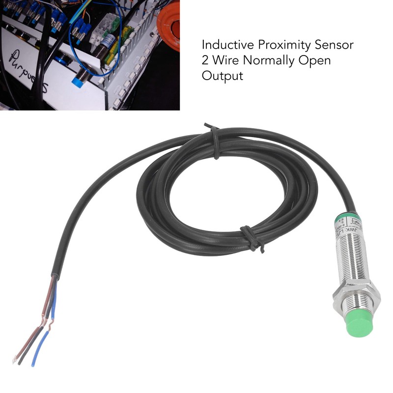 5PCS Inductive Proximity Sensor Non Contact Proximity Switch M12 NPN
