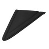 Rearview Triangle Molding Cover Black Front Mirror Side Corner Triangle