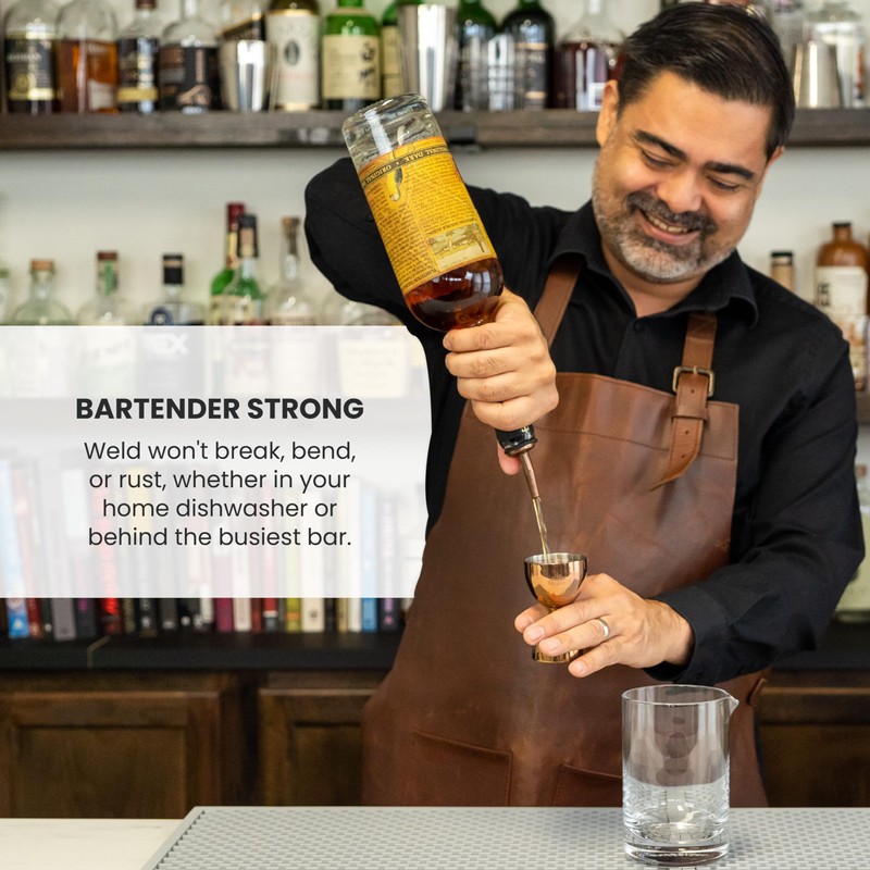 A Bar Above Premium Bell Jigger, 304 Stainless Steel Double