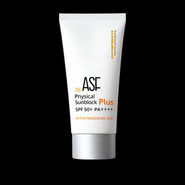 ASF Sunscreen Physical Block Plus 60g SPF50+ Dermatologist Recommended, 60g, 1 piece