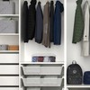 HUHYNN Tie Rack Organizer, Clear Tie Organizer Box, Acrylic Tie