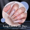 BORN PRETTY Gel Nails, Glitter Flash Nails, Gel Nail Glitter,