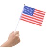 Operitacx USA Flags on Stick 50 Pack of Mini American