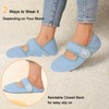 Scurtain Ladies Slippers Grey Winter Fuzzy Slippers Slip On Rubber