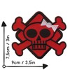 Freak Scene Patch - Skull Poison - red