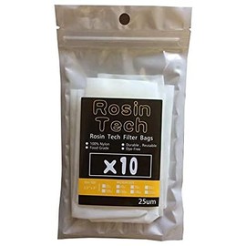 Rotech Rosin Press Bag 2 X 4 Inch 160 Micron Bags (160 Micron) Rosin Bags -10pcs Per Pack