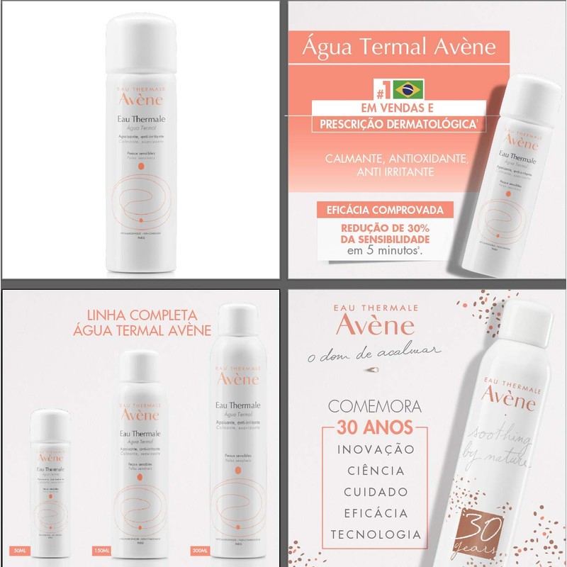 Avene Water Mini Size 1.7 fl oz (50 ml)