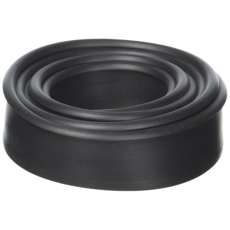 CRL Black Half-Round"T" Type Shower Door Bottom Seal and Sweep