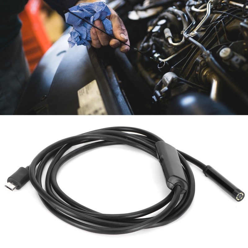6LED Stepless Dimming Endoscope Camera 7mm High Definition Pipeline Machinery