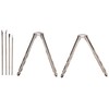 Chef Craft 21629-2PK Stainless Steel Set, 2 Nut Crackers and