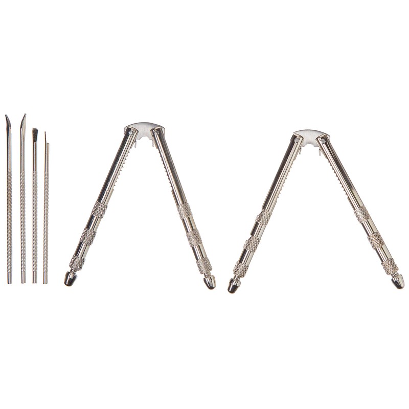 Chef Craft 21629-2PK Stainless Steel Set, 2 Nut Crackers and