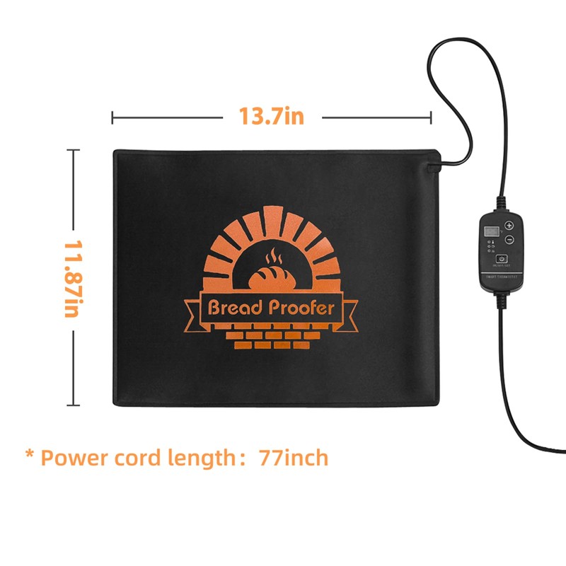 Bread Proofer Bread Dough Starter - Adjustable Temperature 59°F -