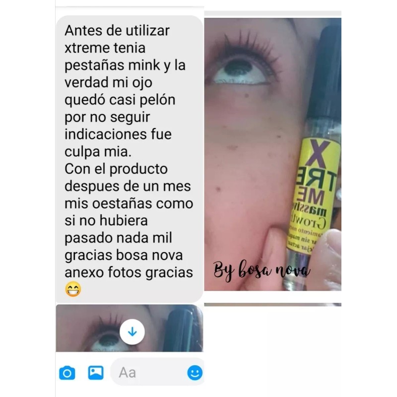 BOSA NOVA Serum Alargador De Pestañas Y Cejas 7 Aceites